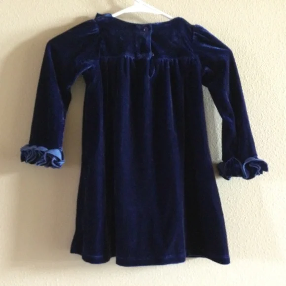 ✔️ Camilla Velvet Ruffle Sing Dress in Toddler Size 3 - Picture 2 of 5